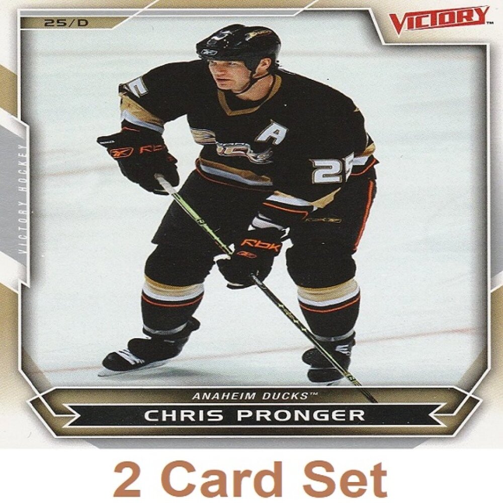 Chris Pronger Hockey Card Collection
